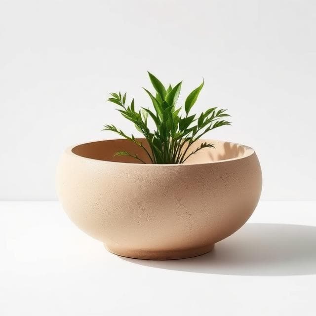 Terra bowl planter